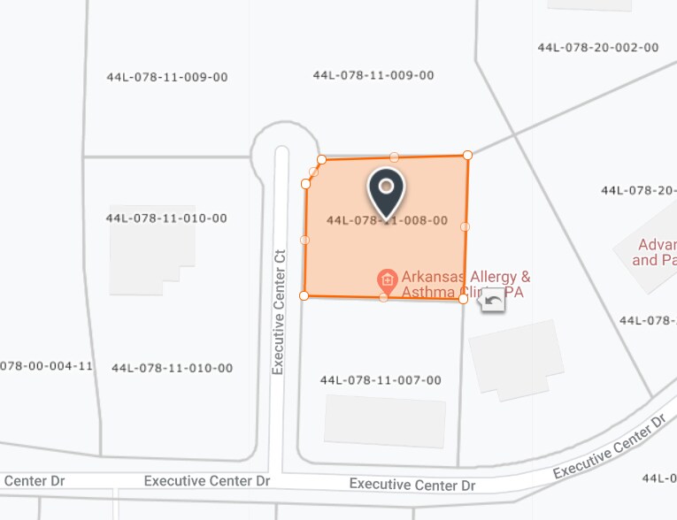 5 Executive Center Ct, Little Rock, AR à vendre - Plan cadastral - Image 2 de 2