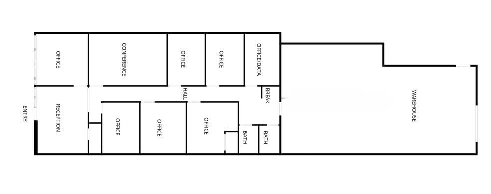 826 Creighton Rd, Pensacola, FL for lease - Floor Plan - Image 3 of 11