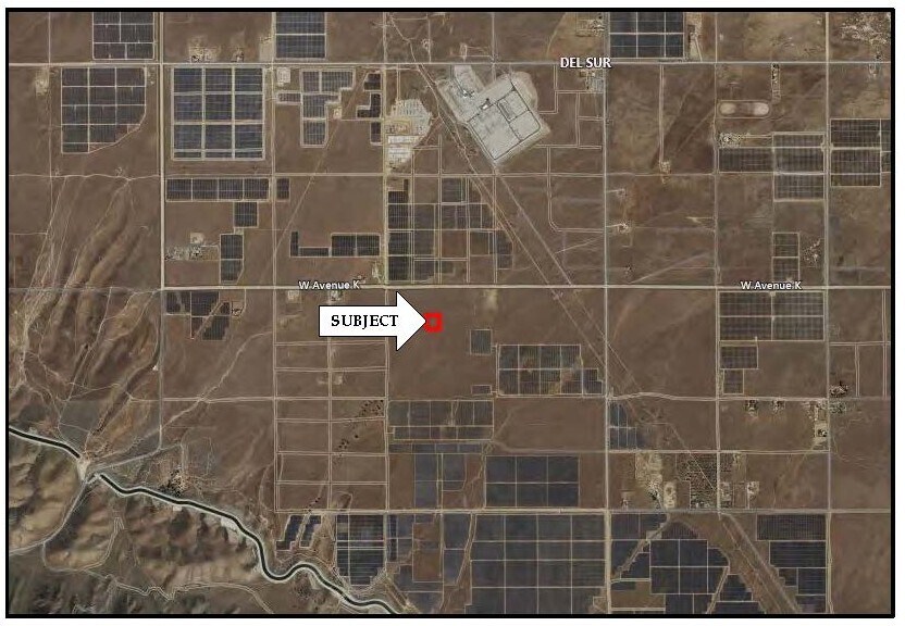 VIC K4 97 ST W St, Lancaster, CA à vendre - Aérien - Image 2 de 3