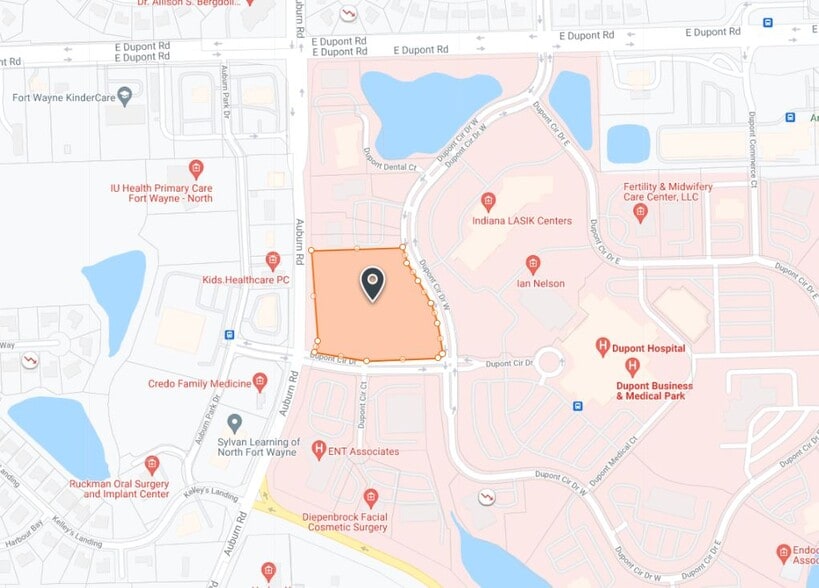 10101 Dupont Circle Dr, Fort Wayne, IN for sale - Plat Map - Image 3 of 4