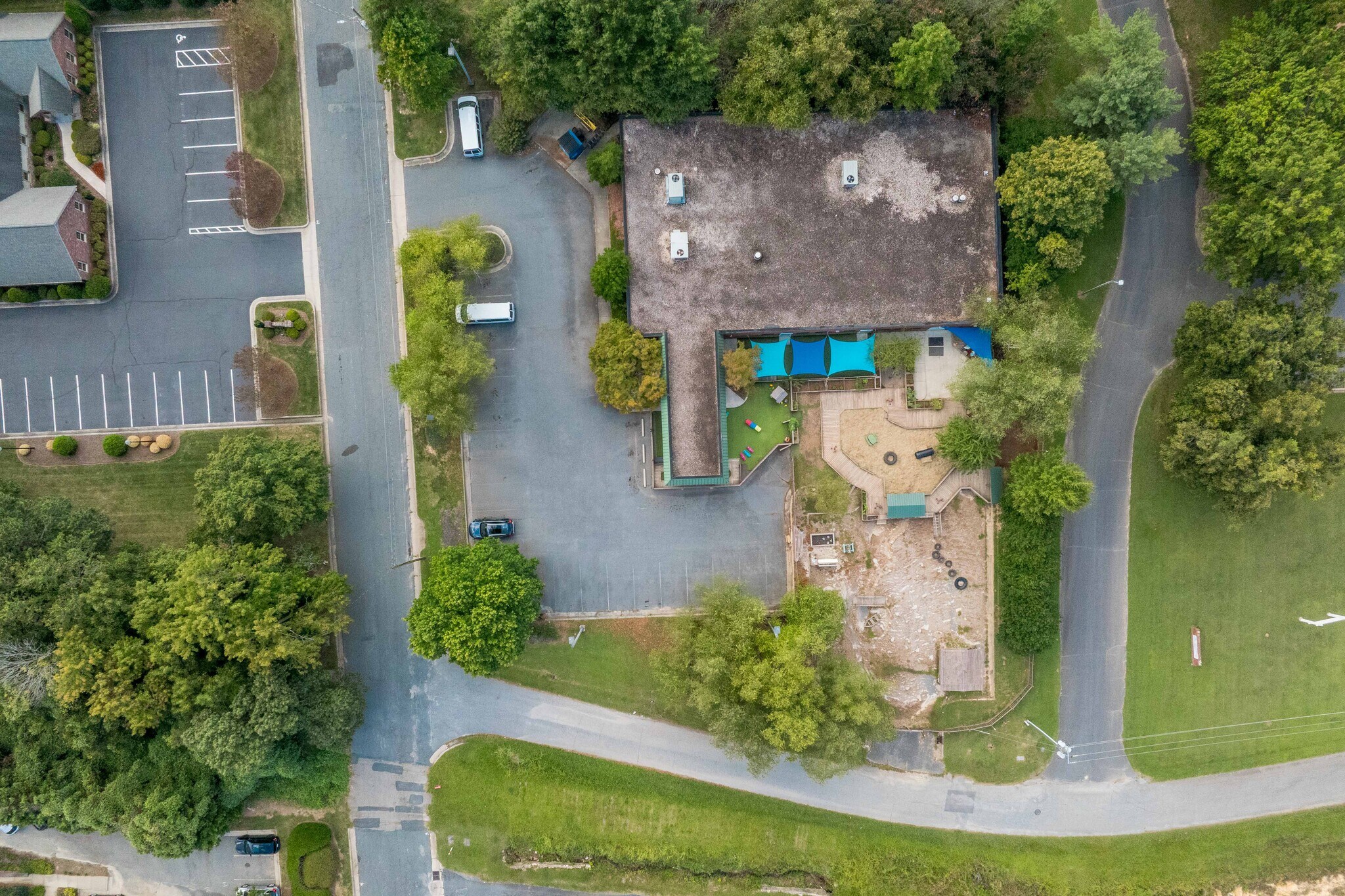 312 W Ward St, Asheboro, NC for sale Aerial- Image 1 of 13