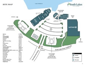 11130-11180 South Lakes Dr, Reston, VA for lease Site Plan- Image 1 of 1