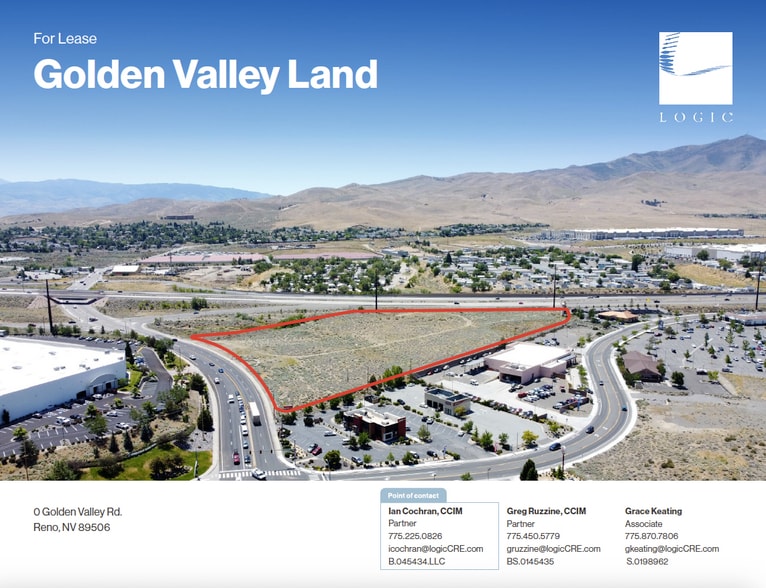 E Golden Valley Rd, Reno, NV for lease - Building Photo - Image 1 of 3