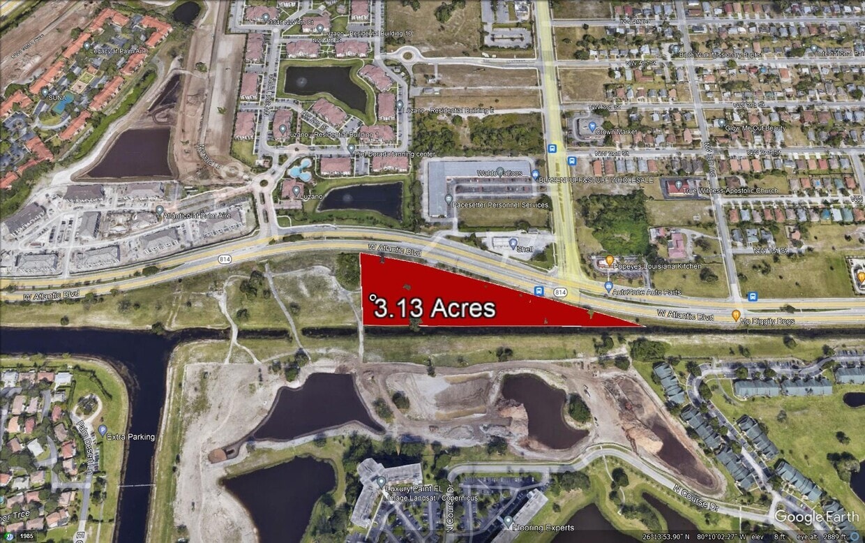 3100 W Atlantic Blvd, Pompano Beach, FL à vendre Photo du bâtiment- Image 1 de 3