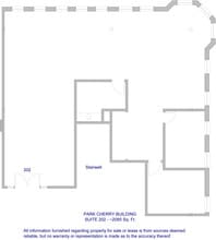 100 E Park St, Olathe, KS for lease Floor Plan- Image 1 of 6