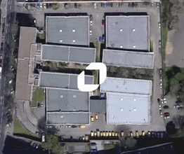 Villeurbanne - Aerial  map view