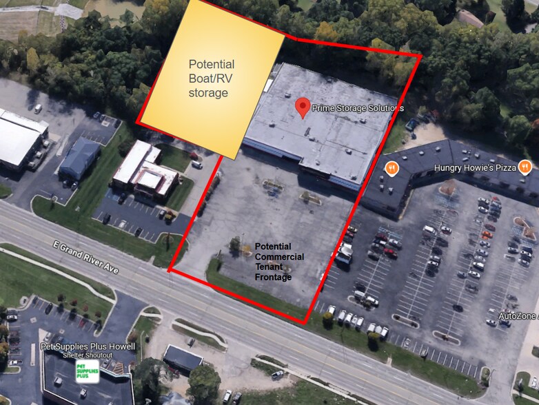 2630 E Grand River Ave, Howell, MI à vendre - Aérien - Image 2 de 15