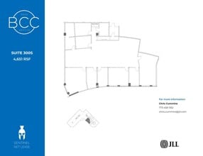 3000 Lakeside Dr, Bannockburn, IL à louer Plan d’étage- Image 1 de 1