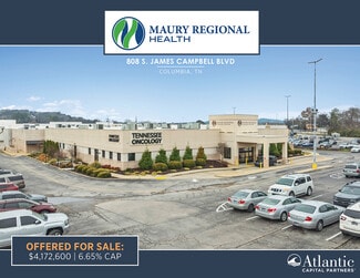 Plus de détails pour 808 S James M Campbell Blvd, Columbia, TN - Soins de santé à vendre