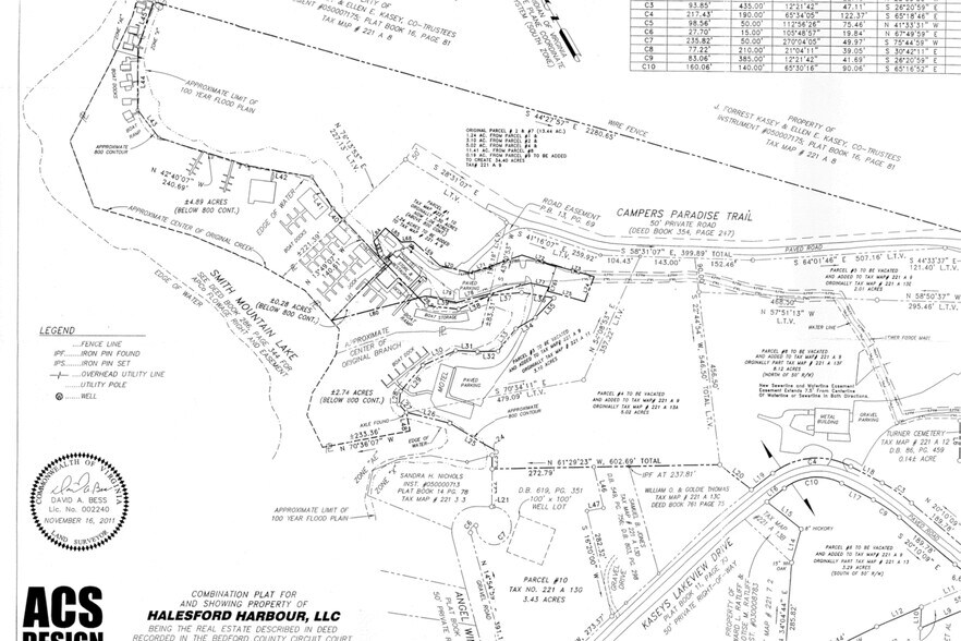 1336 Campers Paradise Trl, Moneta, VA à vendre - Plan cadastral - Image 2 de 79