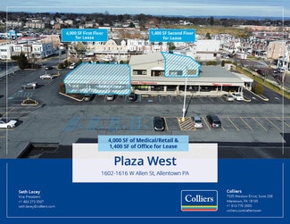 More details for 1602-1616 W Allen St, Allentown, PA - Retail for Lease
