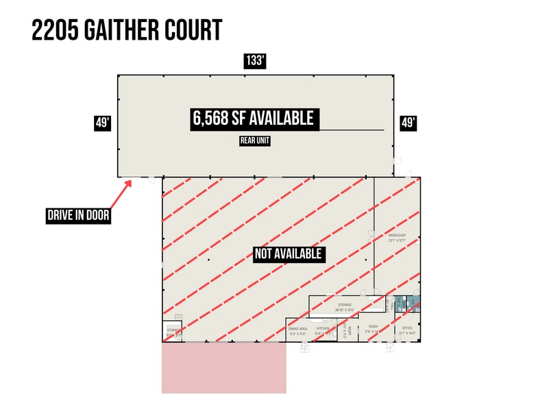 2205 Gathier Ct, High Point, NC for lease - Building Photo - Image 3 of 6