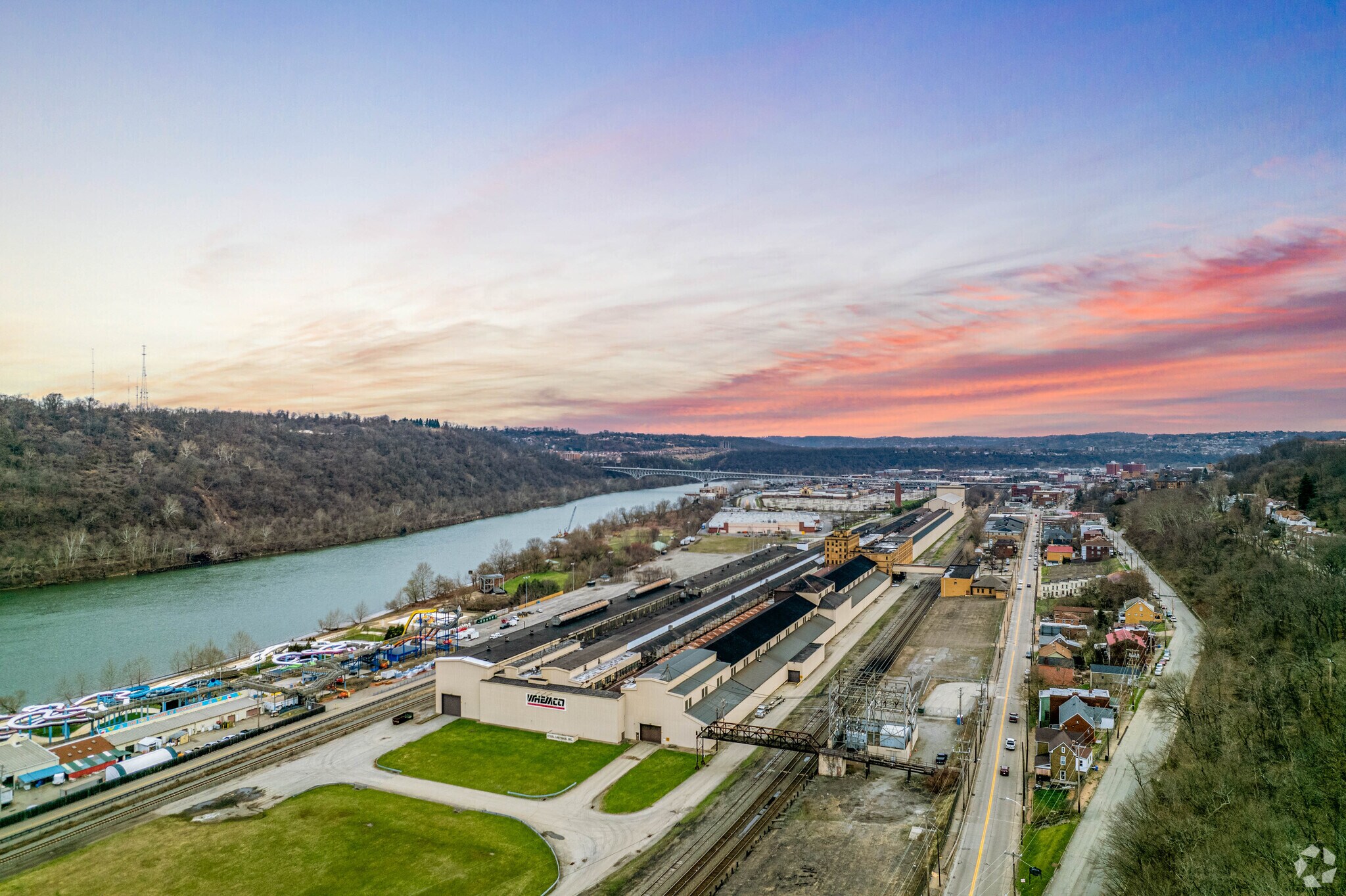 601 W 7th Ave, Homestead, PA for lease Aerial- Image 1 of 13