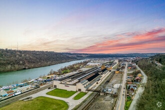 601 W 7th Ave, Homestead, PA - AÉRIEN Vue de la carte