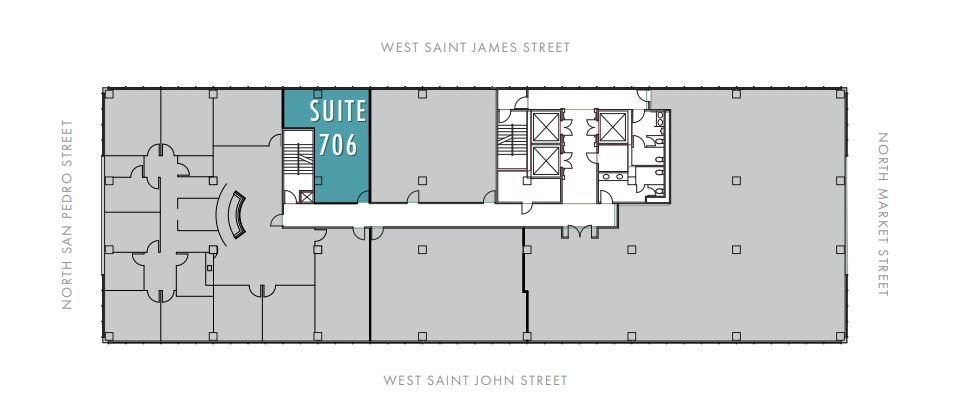 111 W Saint John St, San Jose, CA à louer Plan d’étage- Image 1 de 1