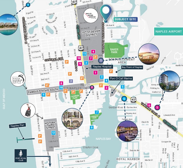 650 Goodlette-Frank Rd N, Naples, FL à louer - Photo du bâtiment - Image 2 de 4