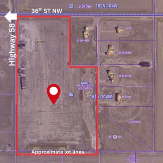 Plus de détails pour 16042 36th St NW, East Fairview, ND - Terrain à vendre