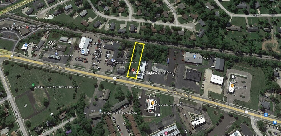 5033 College Corner Pike, Oxford, OH à vendre - Aérien - Image 3 de 4