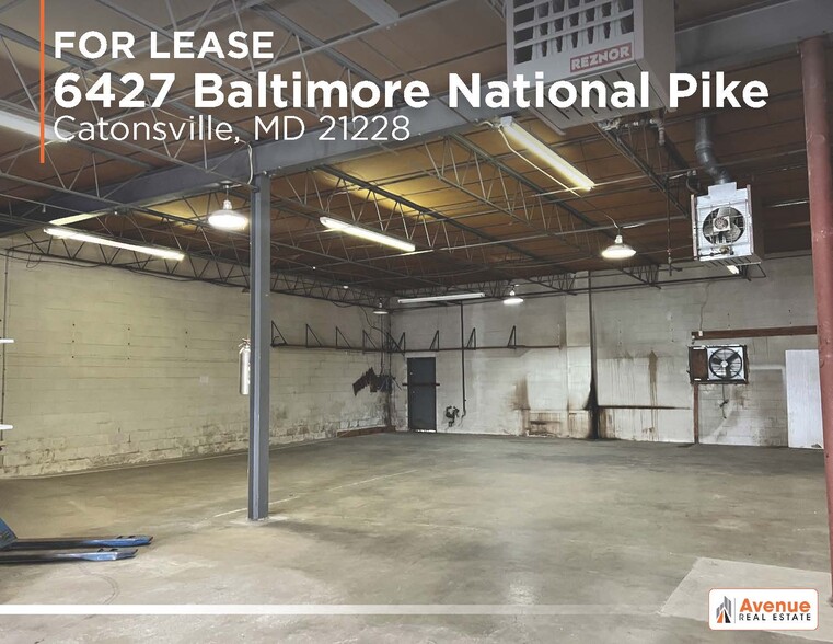 6427 Baltimore National Pike, Baltimore, MD for lease - Building Photo - Image 1 of 13