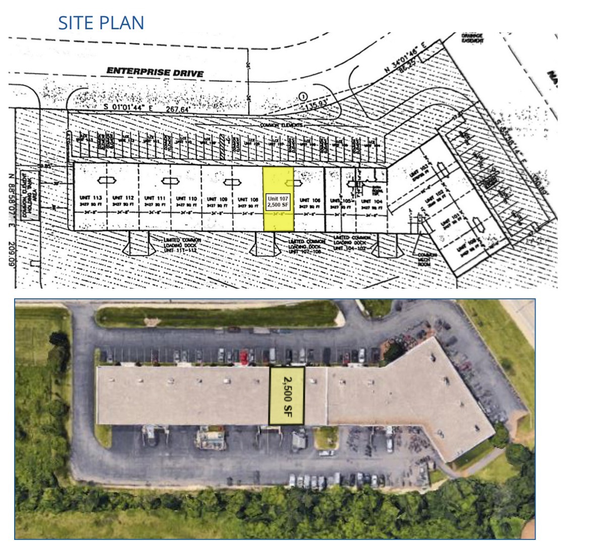 W228S6930-W228S6956 Enterprise Dr, Big Bend, WI for lease Site Plan- Image 1 of 1