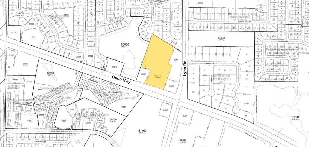 5735 Gunn Hwy, Tampa, FL for lease - Plat Map - Image 2 of 10
