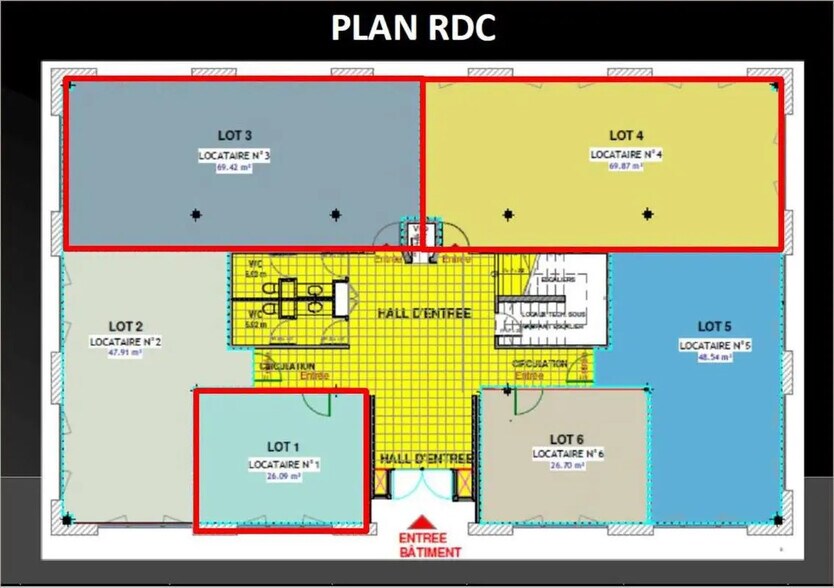 50 Rue Jean Bart, Labège à louer - Plan d’étage - Image 3 de 7