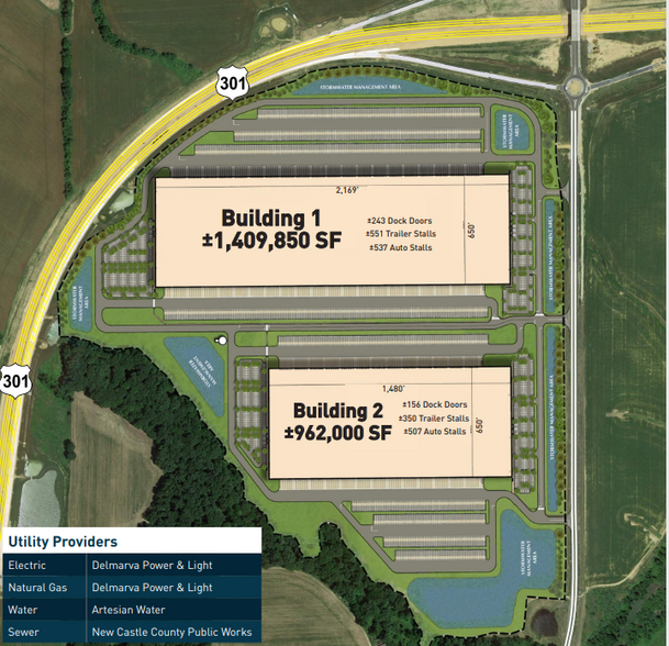 Jamison Corner Rd, Middletown, DE for lease - Site Plan - Image 3 of 3