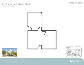 9800 Richmond Ave, Houston, TX for lease Floor Plan- Image 1 of 1