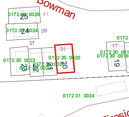 11731-11737 Bowman Green Dr, Reston, VA for lease - Plat Map - Image 3 of 4