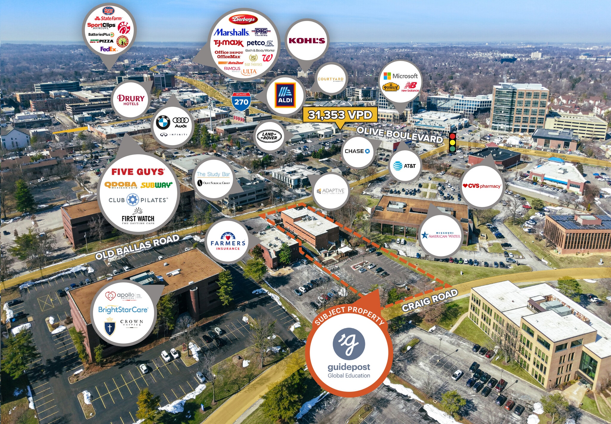 689 Craig Rd, Creve Coeur, MO for sale Primary Photo- Image 1 of 2