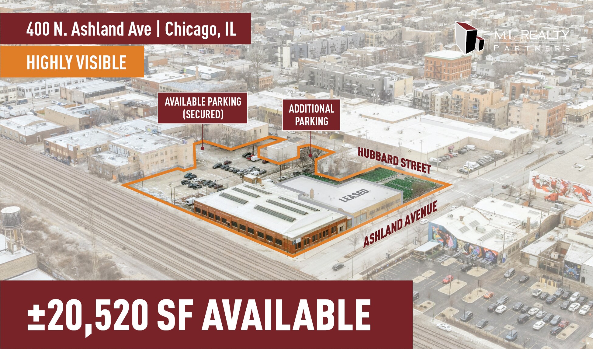 400 N Ashland Ave, Chicago, IL for lease Primary Photo- Image 1 of 8