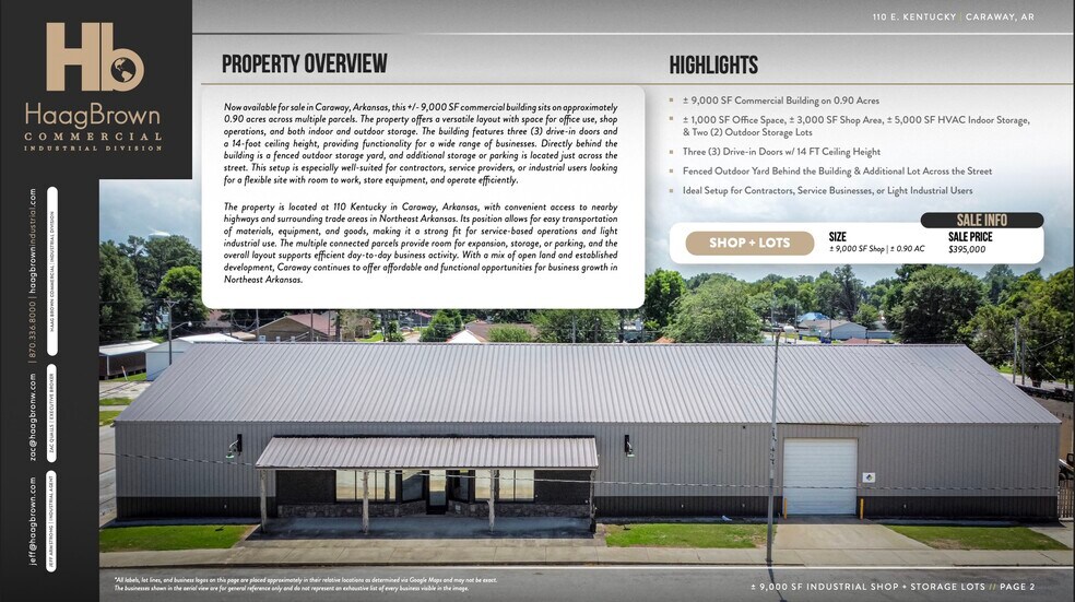 110 E Kentucky St, Caraway, AR for sale - Building Photo - Image 2 of 11