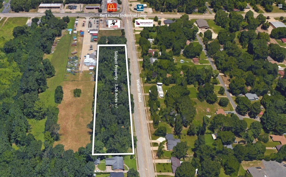 9220 Walker Rd, Shreveport, LA à vendre - Aérien - Image 2 de 4