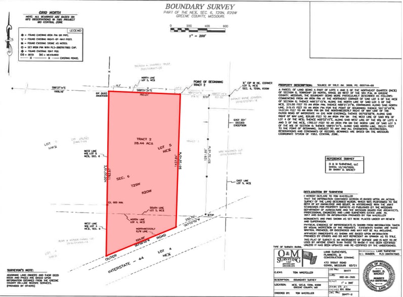6300 E Farm Road 104, Strafford, MO à vendre - Plan de site - Image 2 de 2