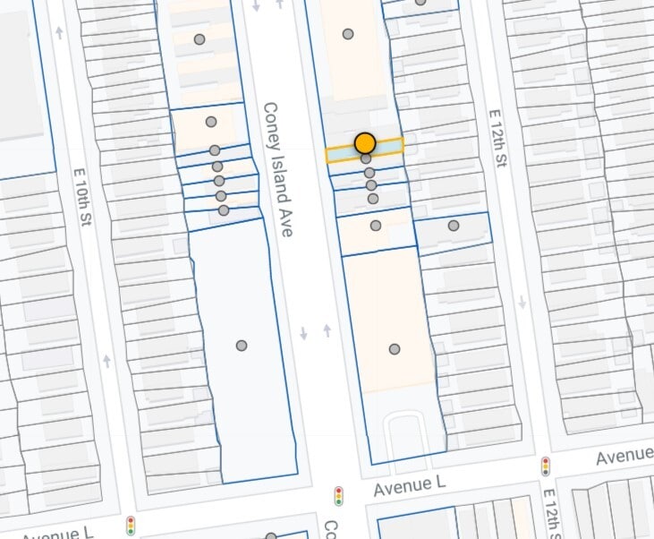 1491 Coney Island Ave, Brooklyn, NY for sale Plat Map- Image 1 of 2