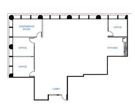 333 W Santa Clara St, San Jose, CA for lease Floor Plan- Image 1 of 1