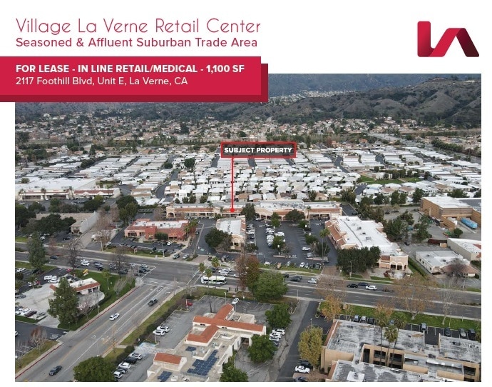 2105-2145 Foothill Blvd, La Verne, CA for lease - Building Photo - Image 1 of 4