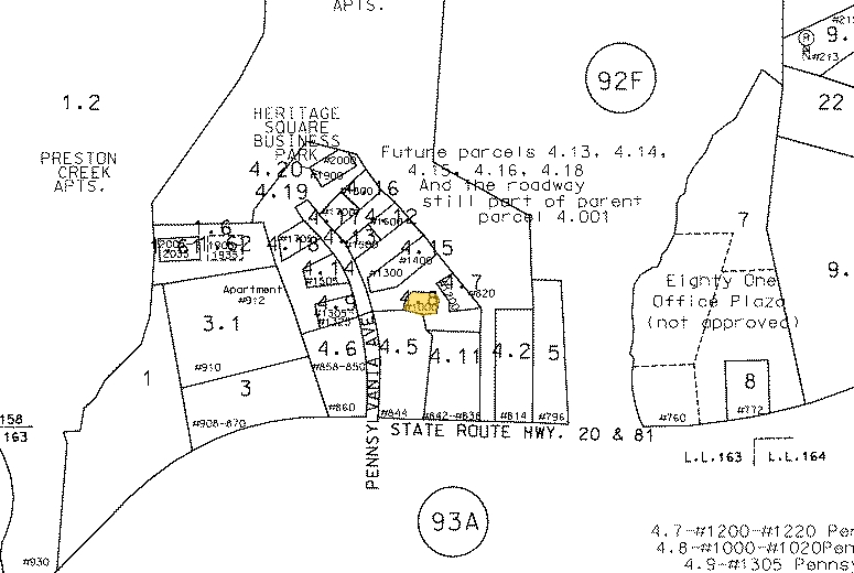 1200-1210 Pennsylvania Ave, Mcdonough, GA for lease - Plat Map - Image 2 of 3