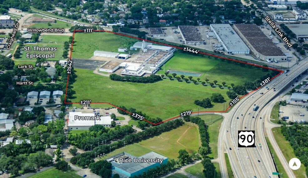 11530 Main St, Houston, TX à vendre - Aérien - Image 3 de 3