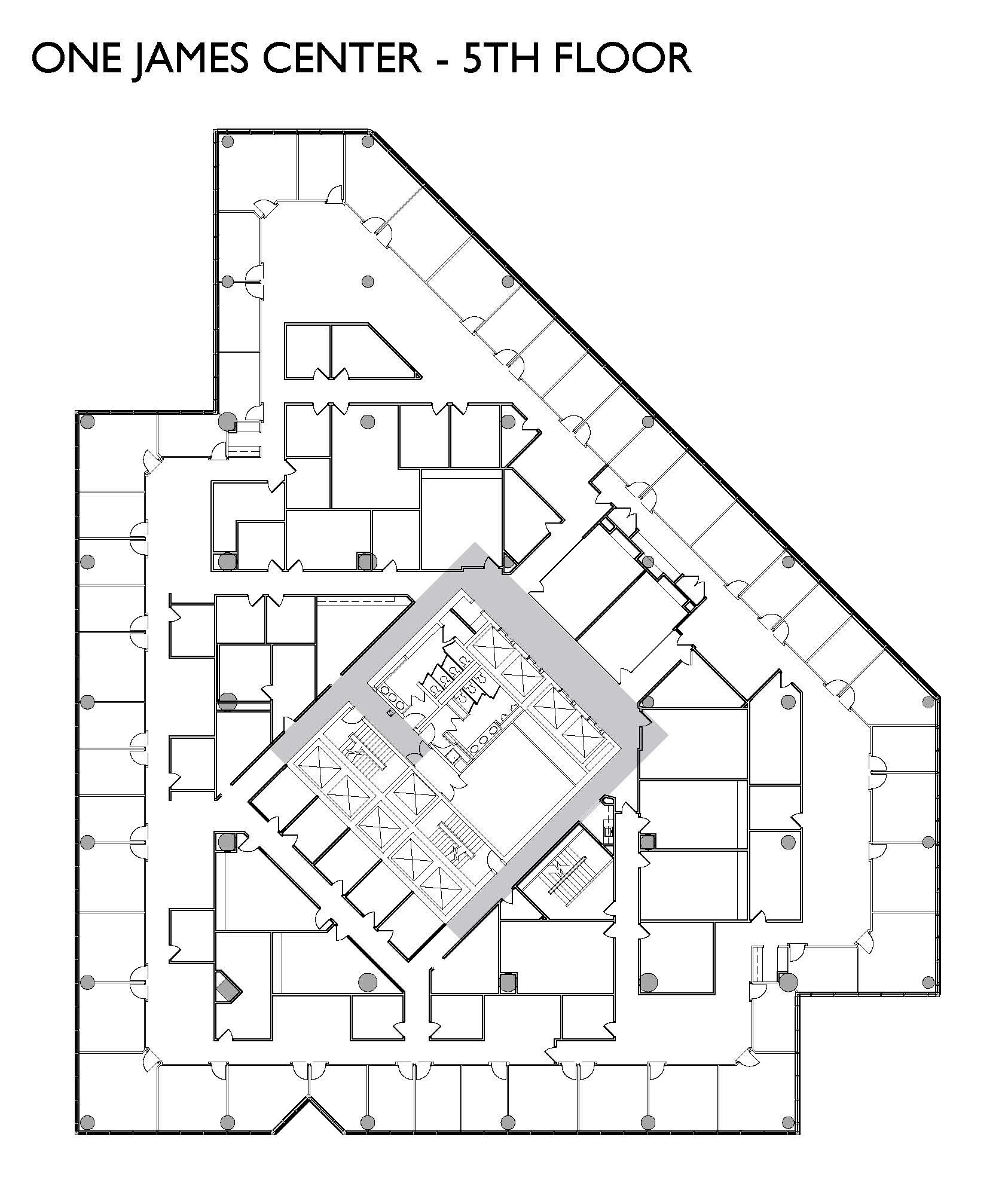 901 E Cary St, Richmond, VA à louer Plan d  tage- Image 1 de 1