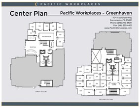 1104 Corporate Way, Sacramento, CA à louer Plan d  tage- Image 2 de 3