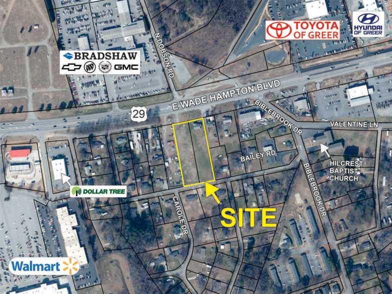 13865 E Wade Hampton Blvd, Greer, SC à louer - Photo du bâtiment - Image 1 de 1