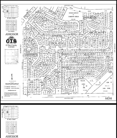 314 Bonnie Ct, Colorado Springs, CO à vendre - Plan cadastral - Image 3 de 4