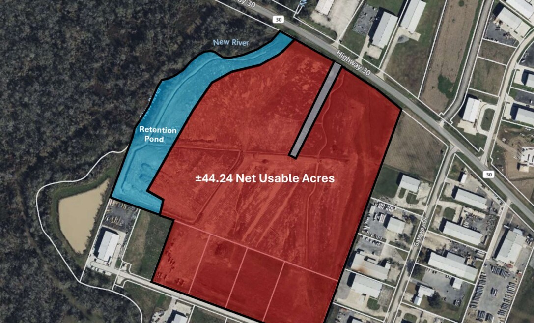 34471 Highway 30, Geismar, LA for sale Site Plan- Image 1 of 7