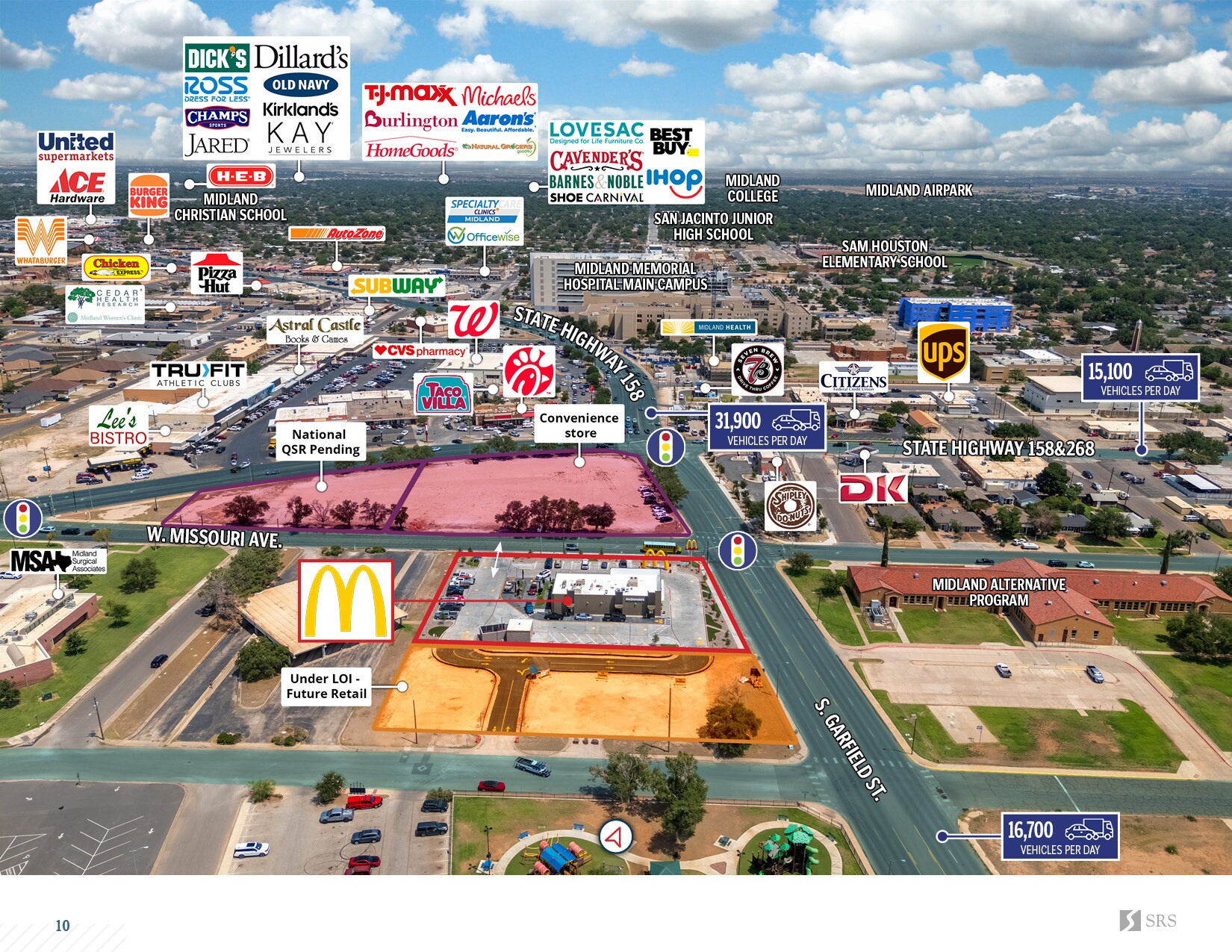 SWC W. Missouri Avenue & S. Garfield Street, Midland, TX à vendre Photo du bâtiment- Image 1 de 1