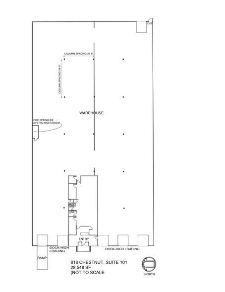 818 Chestnut St, San Antonio, TX à louer - Plan d  tage - Image 3 de 3