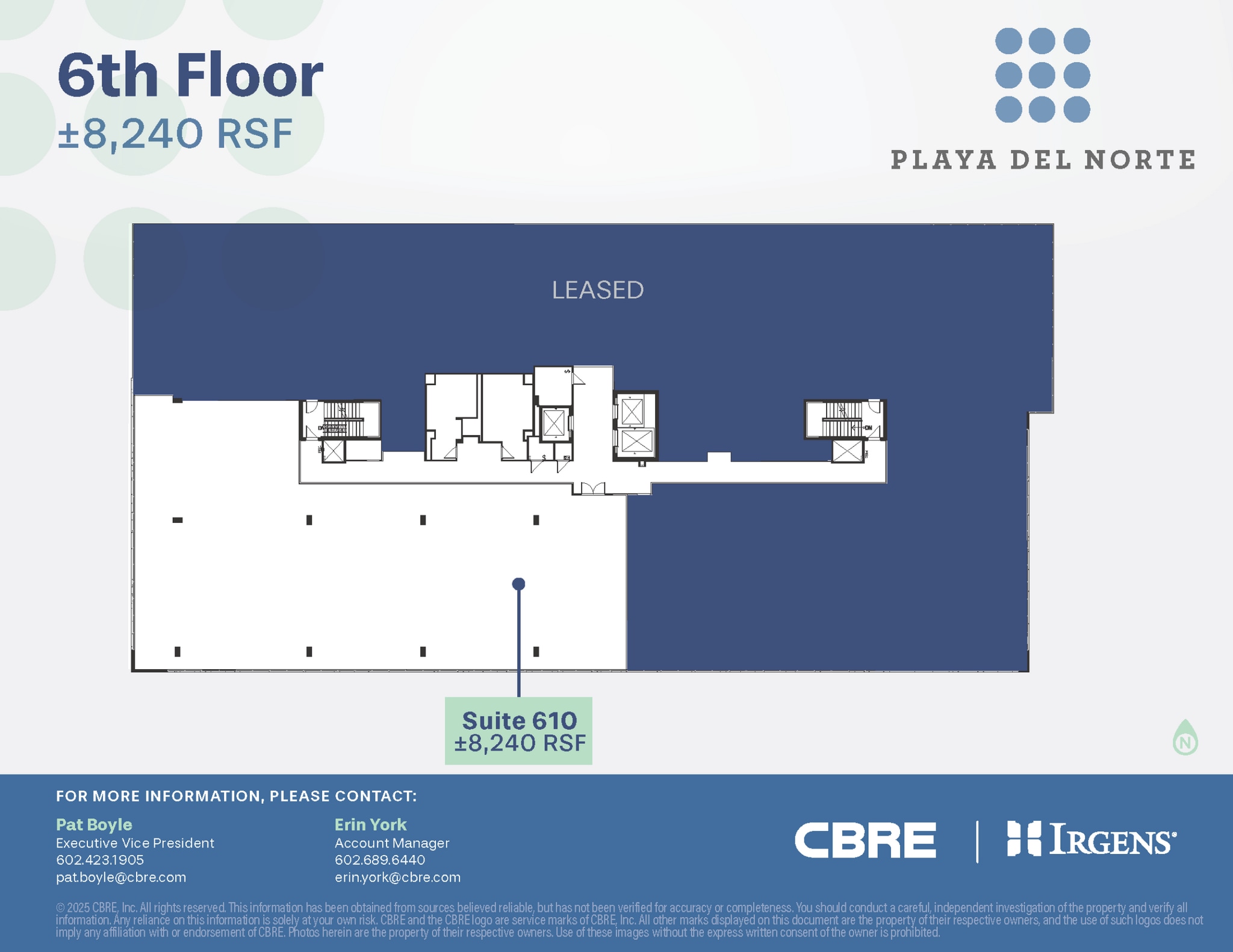 999 E Playa Del Norte, Tempe, AZ for lease Floor Plan- Image 1 of 1