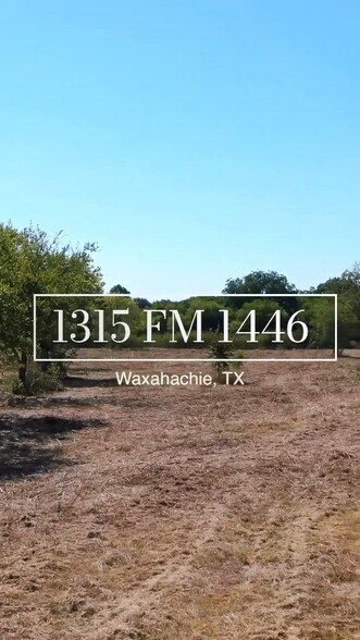 1315 Fm 1446, Waxahachie, TX à vendre - Vidéo sur l’inscription commerciale - Image 2 de 10