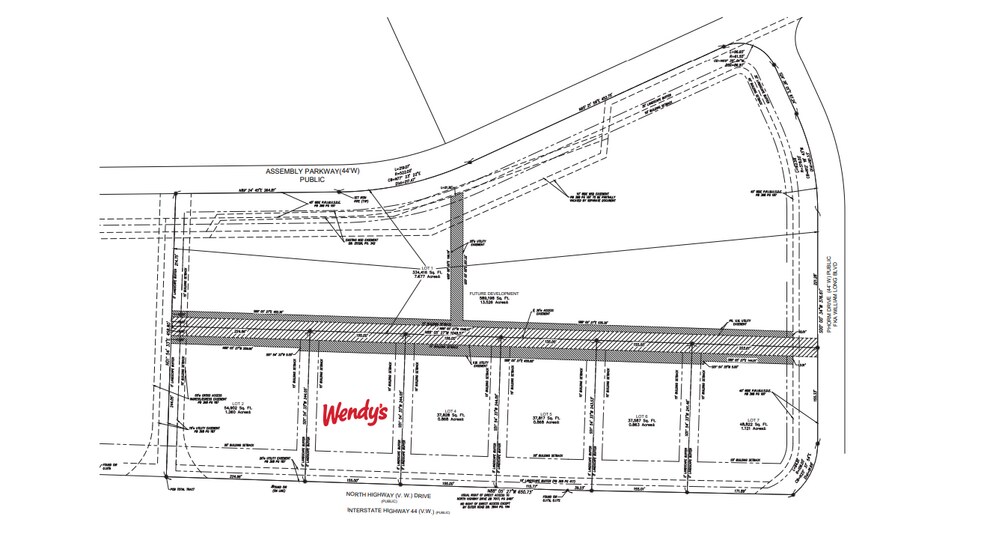 750 Assembly Pky, Fenton, MO à louer - Plan de site - Image 2 de 2