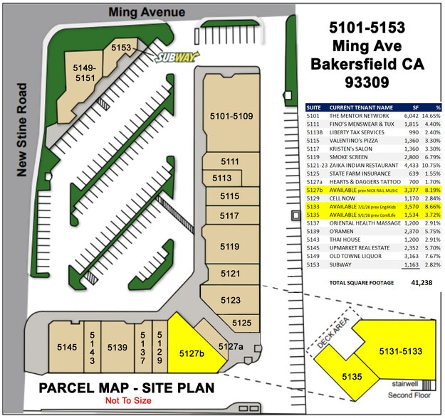 5101-5153 Ming Ave, Bakersfield, CA for lease - Building Photo - Image 2 of 9